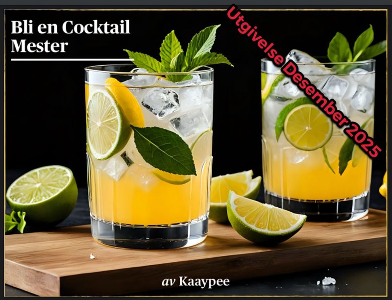 *Forhåndsbestilling* Bli en Cocktail Mester